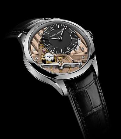 Replica Greubel Forsey Watch Signature 1 steel Black-anthracite gold Men